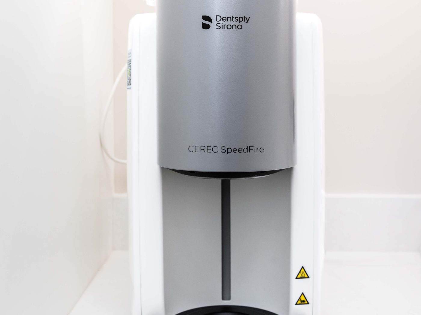 CEREC SpeedFire oven used to fire and glaze same-day crowns at Westside, Calgary SW