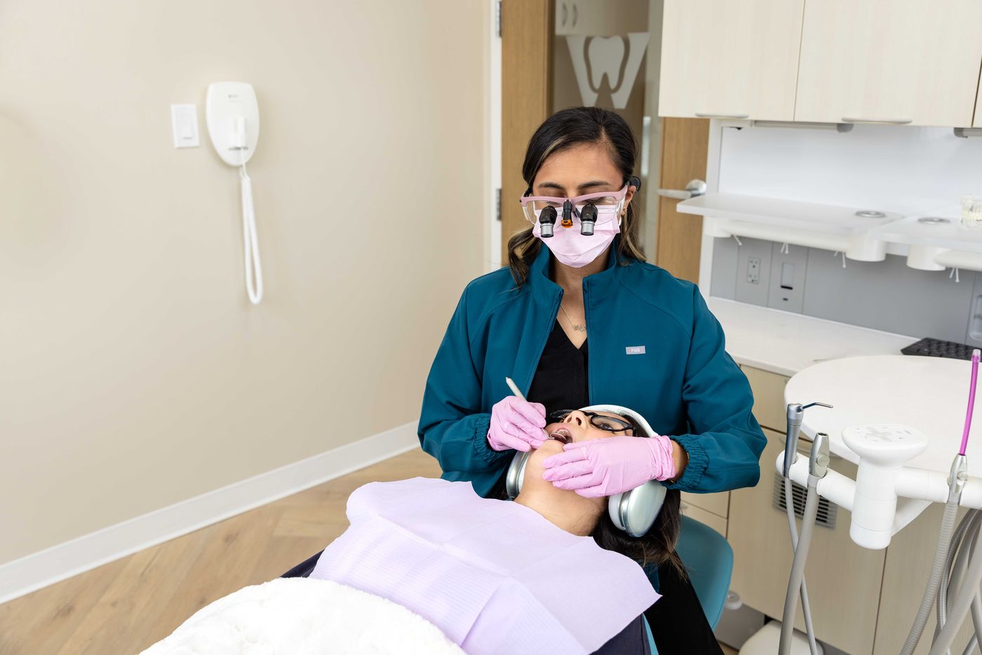 A professional cleaning with our hygienist at Westside, Calgary SW